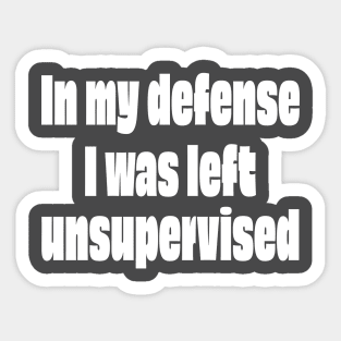 Unsupervised Sticker